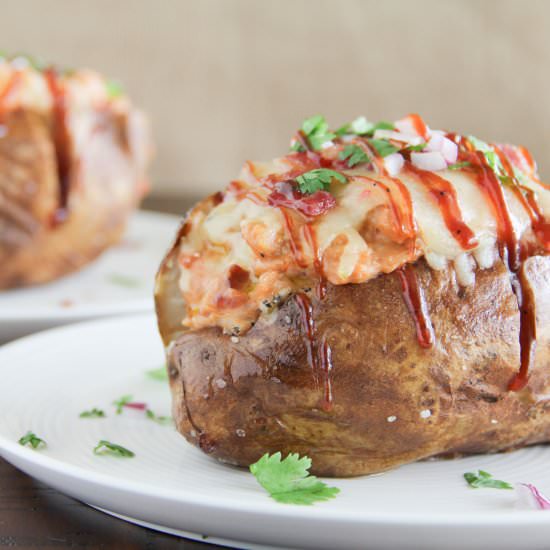 BBQ Chicken Baked Potato