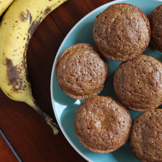 Protein Banana Muffins