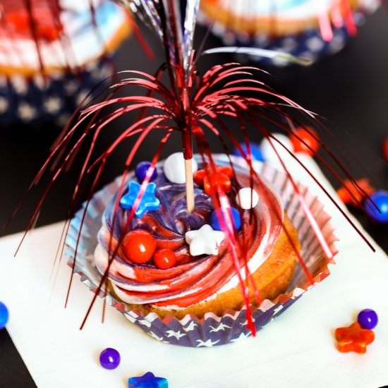 Patriotic Cupcakes