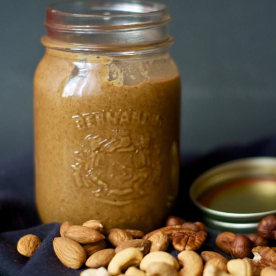 Mixed Party Nuts Nut Butter