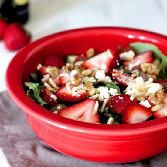 Strawberry Balsamic Salad