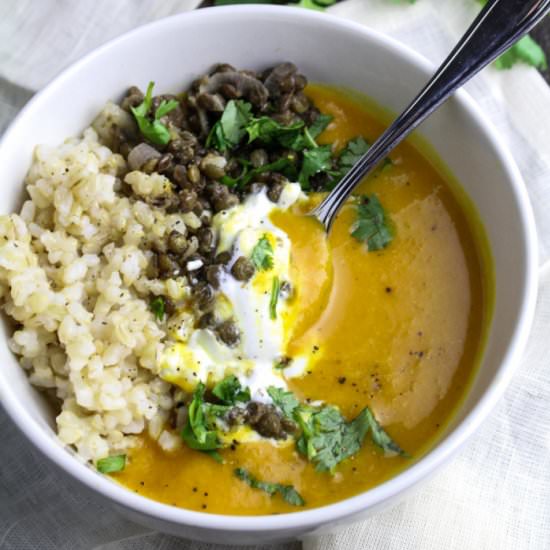 Sweet Potato and Coconut Soup