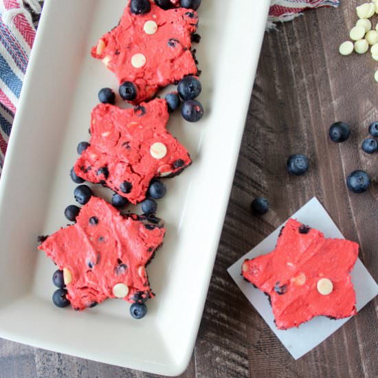 Frozen Red Velvet Cheesecake Bars