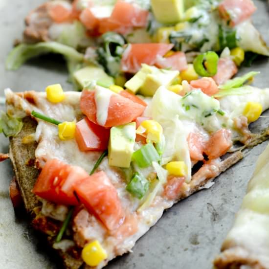 Skinny Taco Pizza