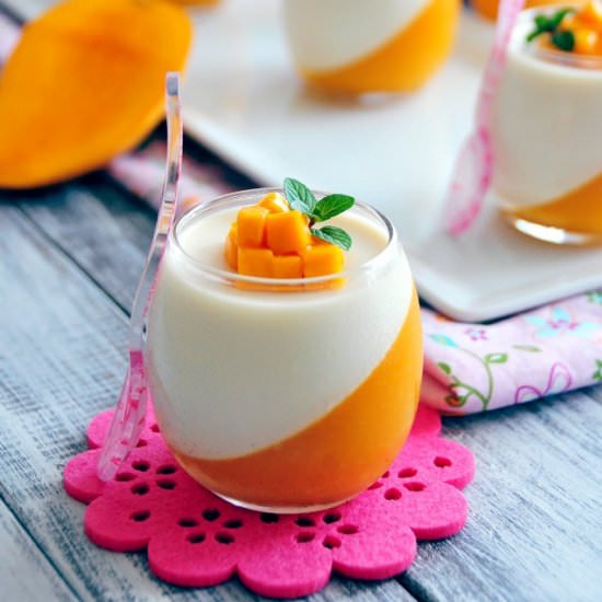 Mango Panna Cotta