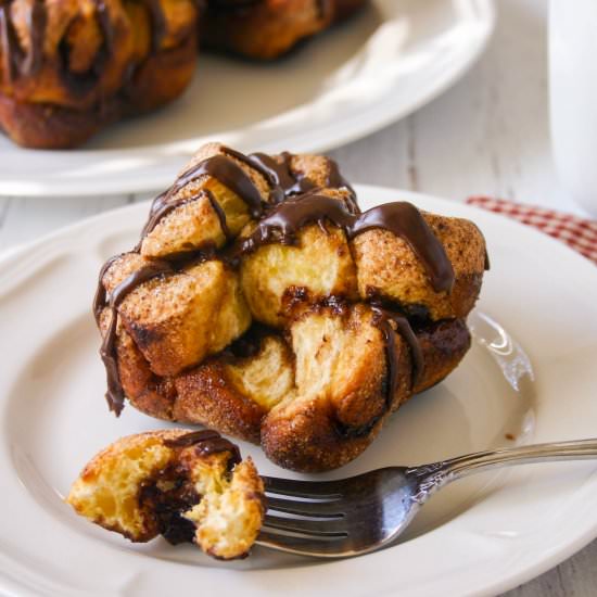 Espresso Hazelnut Pull-Apart Bread