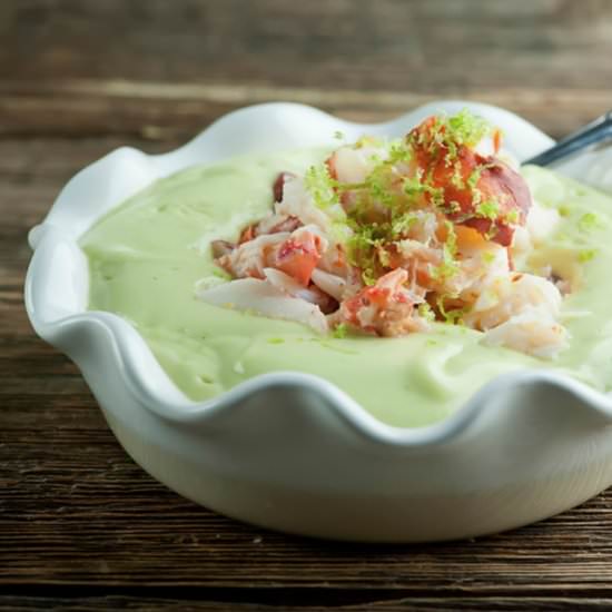 Lobster Avocado Soup