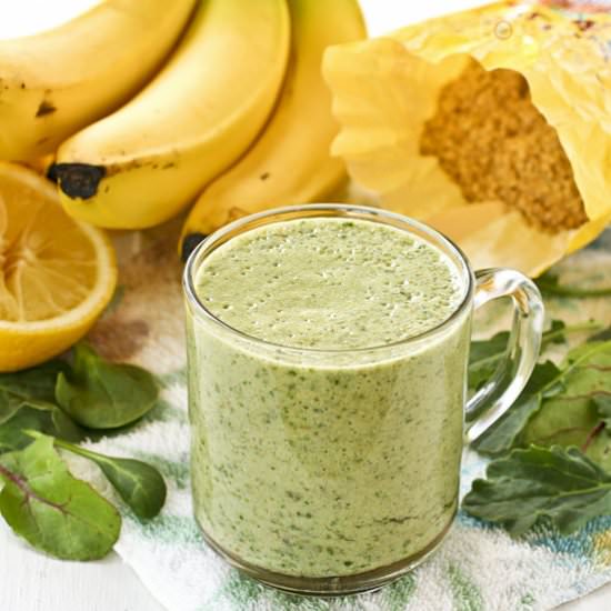 Power Greens Banana Smoothie