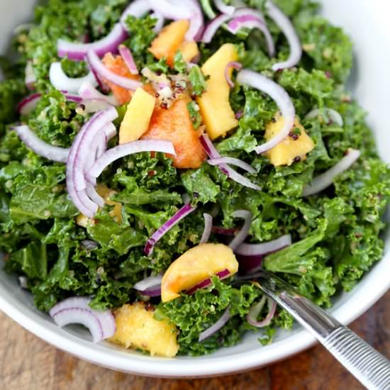 Crunchy Quinoa and Kale Salad