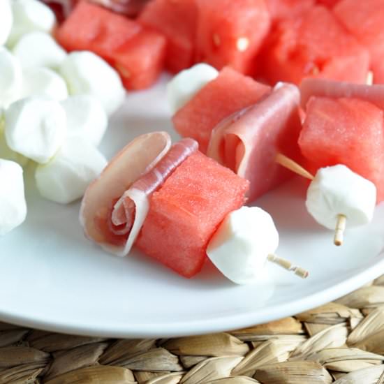Watermelon-Prosciutto Bites