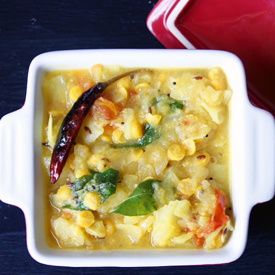 Cabbage Kootu