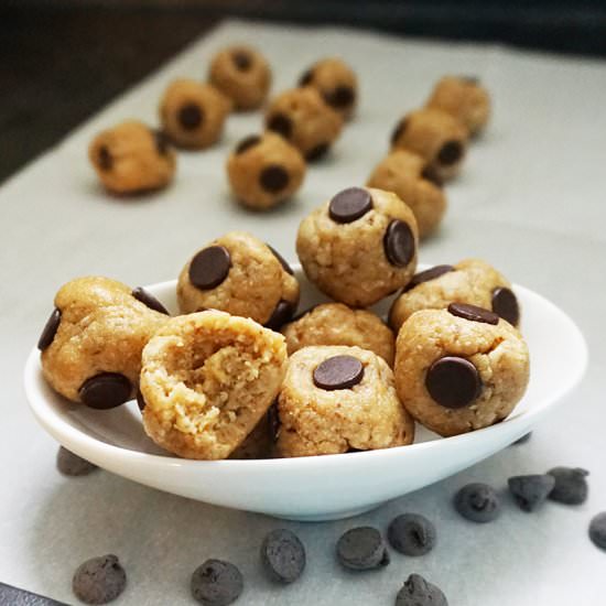 Chocolate Chip Cookie Dough Truffle