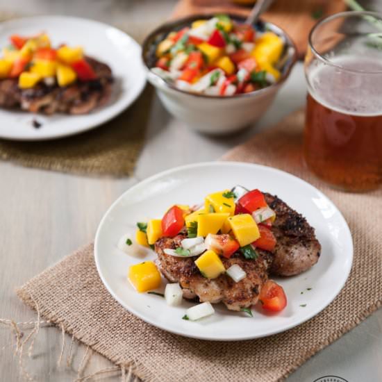 Beer Brined Lemon Pepper Chicken
