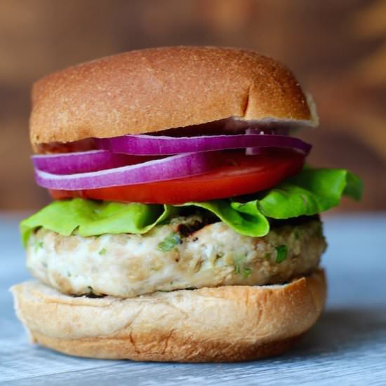 Asian Turkey Burger