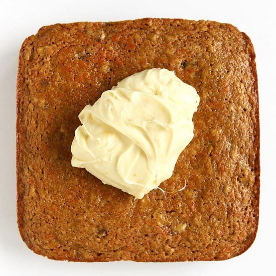 Orange Carrot Cake Bars