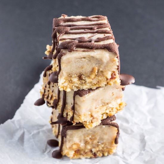 Peanut Butter Banana Ice Cream Bite