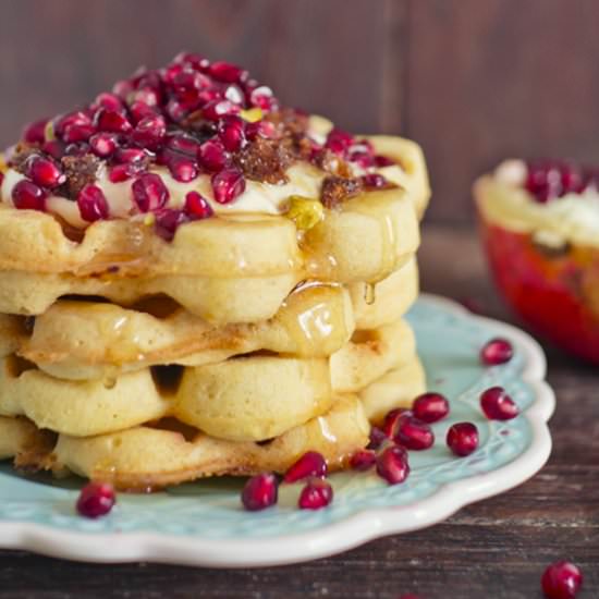 Baklava Waffles