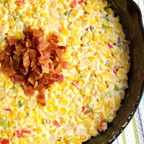 Bacon Jalapeno Corn Dip
