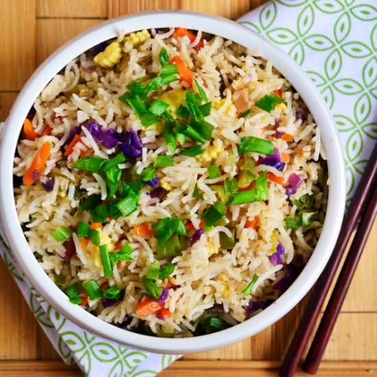 Restaurant Style Veg Fried Rice
