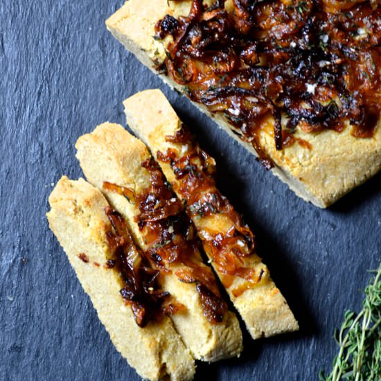 Caramelized Onion Focaccia