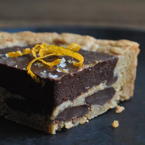 Habanero & Orange Ganache Tart