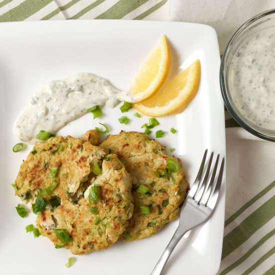 Cauliflower Crab Cakes