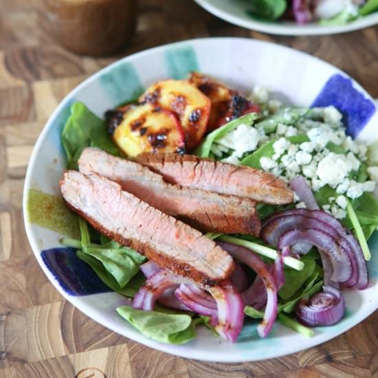 Steak Spinach Salad