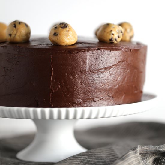 Peanut Butter Choc Chip Cake