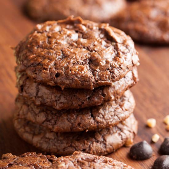 Chocolate Toffee Cookies