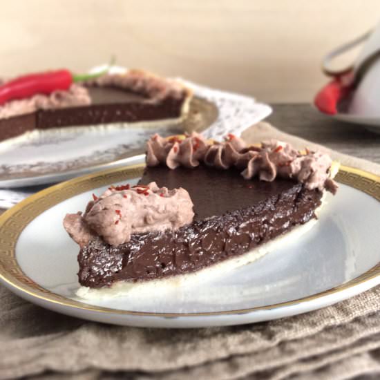 German Chilli Chocolate Tart