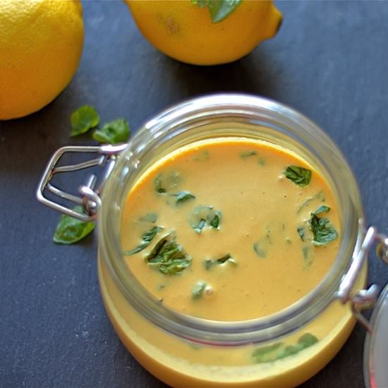 Thai Lemon Coconut Curry Dressing