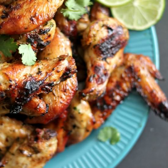 Cilantro Lime Chicken Wings