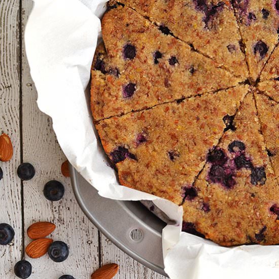 Almond & Blueberry Cake