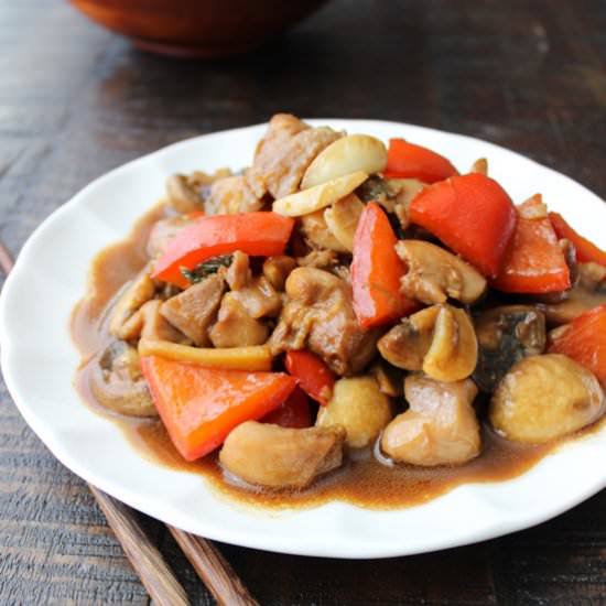 Chicken with Mushroom