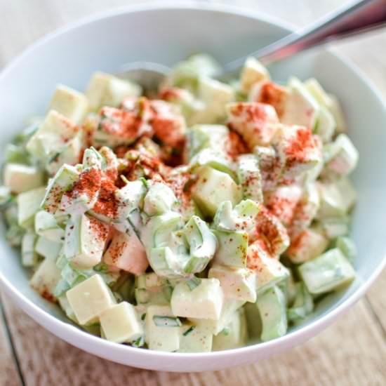 Chilled Apple Slaw