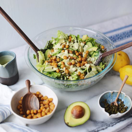 Vegan “Ode to Caesar” Salad