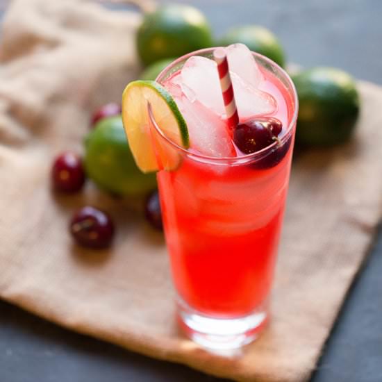 Cherry-Lime Rickey