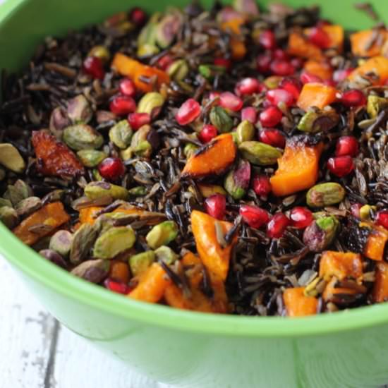 Butternut Squash and Wild Rice Salad