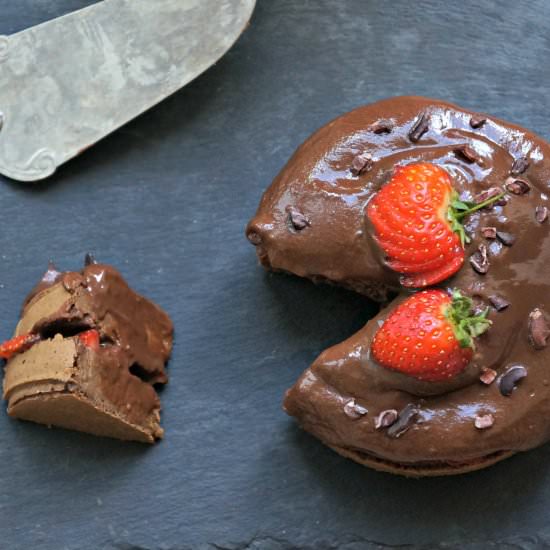 Chocolate & Strawberry Cake