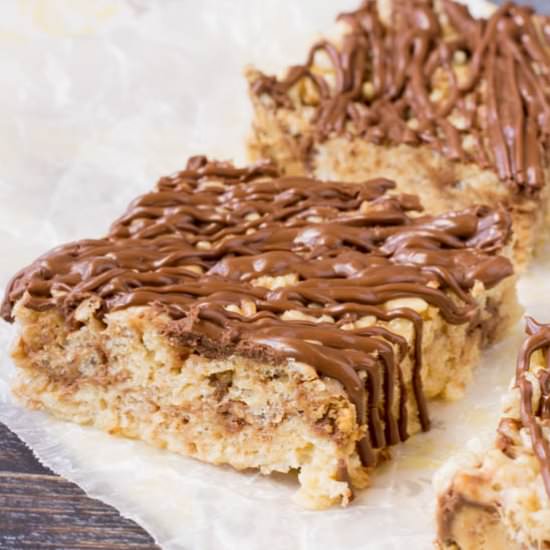 Chocolate Peanut Butter Rice Krispies