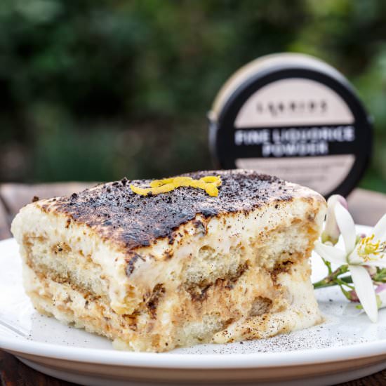 Limoncello/Liquorice Tiramisu
