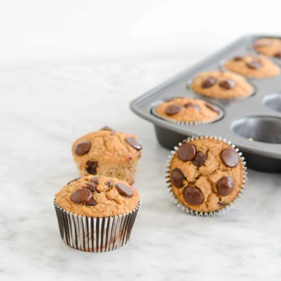 Cookies and Cream Protein Muffins