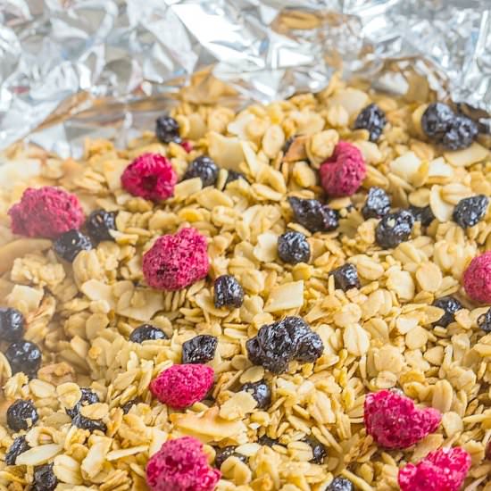 Healthy Grilled Granola