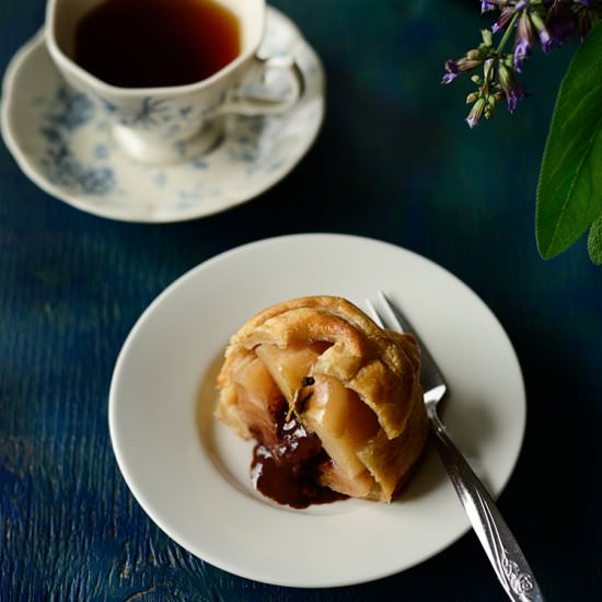 Apple Chocolate Lava Pastry