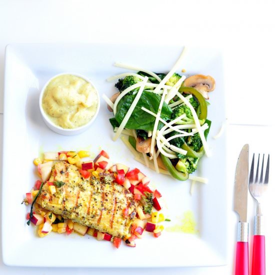 Grilled Mahi-Mahi Fillets