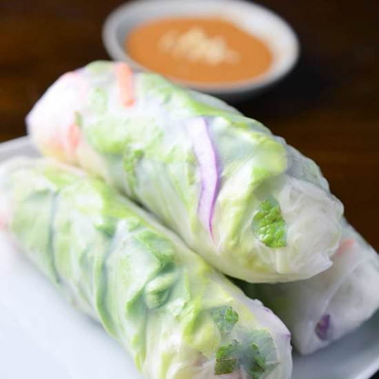 Fresh Spring Rolls
