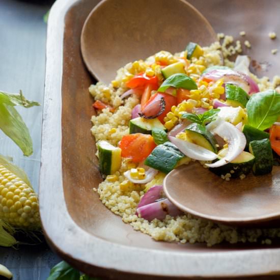 Grilled Summer Vegetable & Quinoa