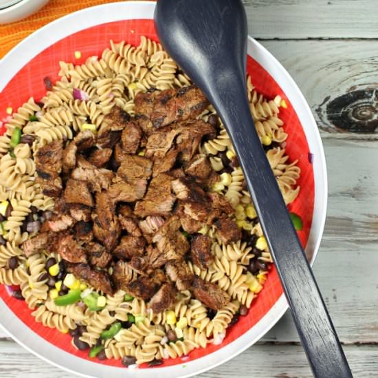 Southwest Steak Pasta Salad