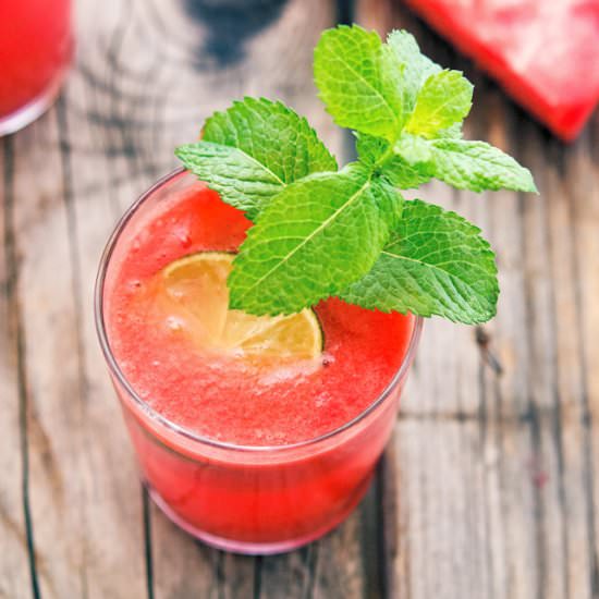 Watermelon-Lime Agua Fresca