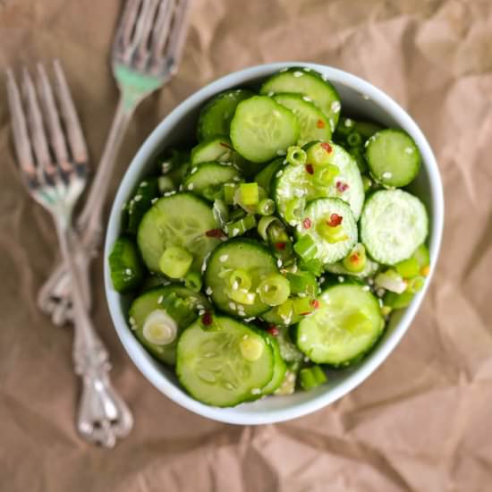 Cucumber Sesame Salad